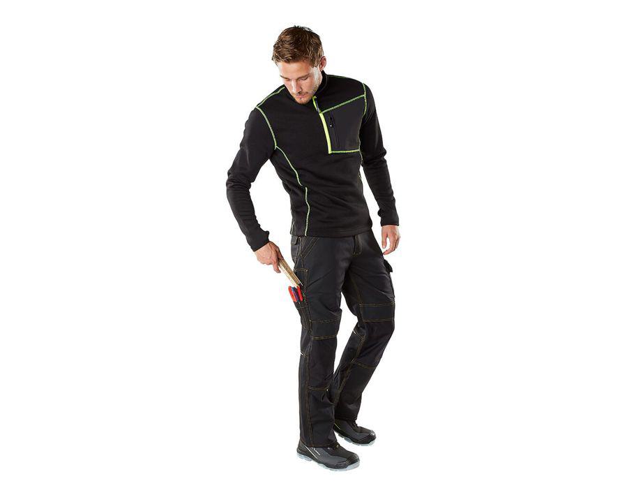Hose mit Knietaschen YOUNG schwarz