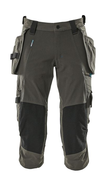 Dreiviertel-Hose mit Hängetaschen ADVANCED dunkelanthrazit