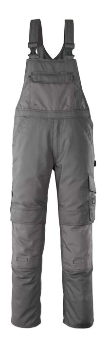 Latzhose mit Knietaschen HARDWEAR anthrazit