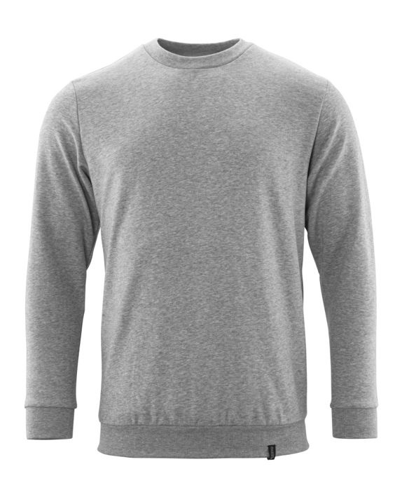 Sweatshirt CROSSOVER grau-meliert