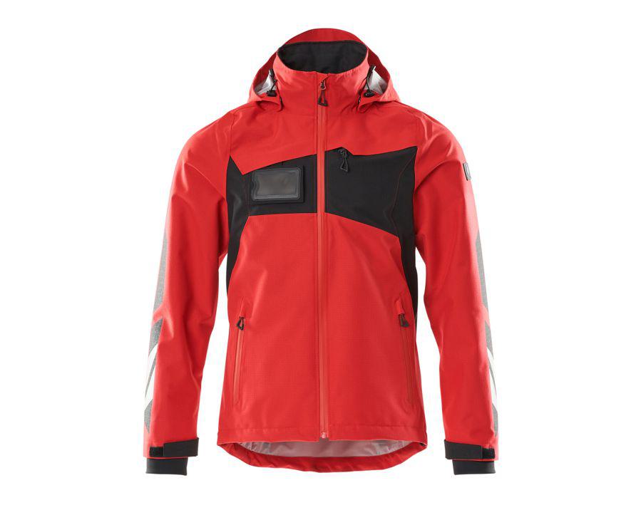 Hard Shell Jacke ACCELERATE verkehrsrot/schwarz