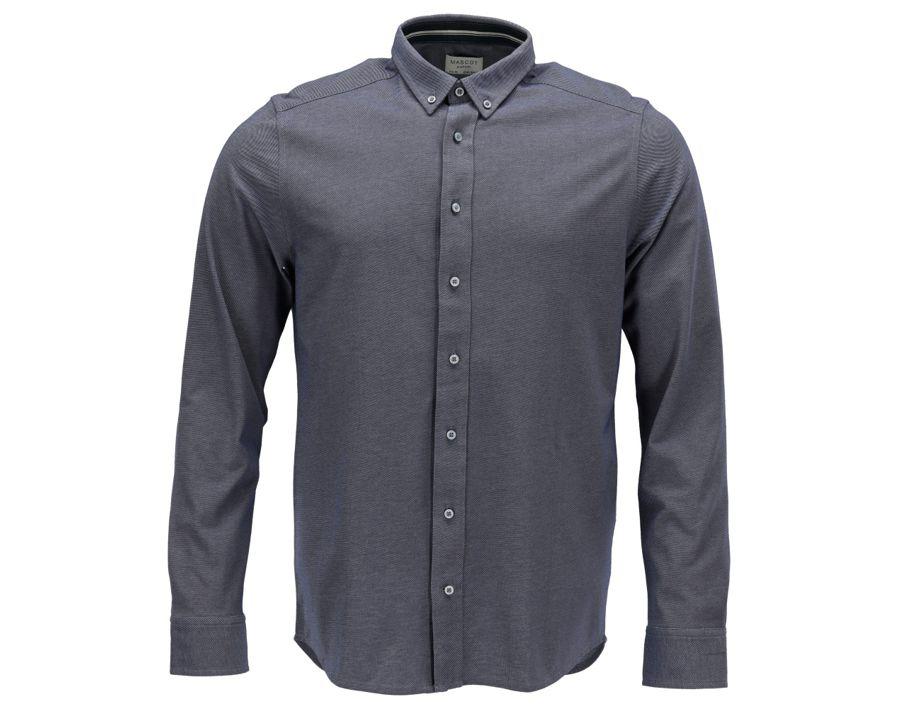 Hemd FRONTLINE blau-meliert