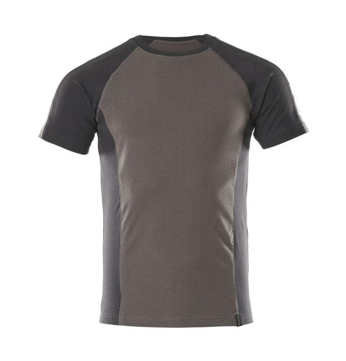 T-Shirt UNIQUE dunkelanthrazit/schwarz