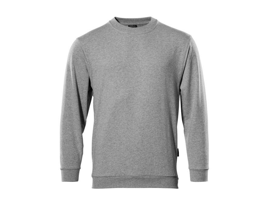 Sweatshirt CROSSOVER grau-meliert