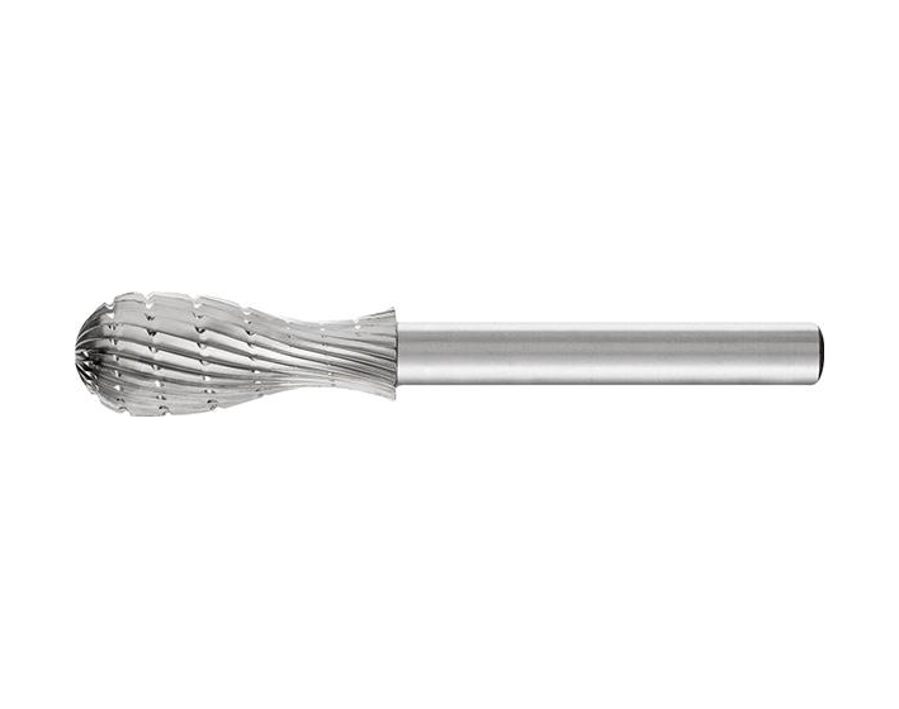 HSS-Frässtift (Rotorfräser) Schaft-Ø 6 mm, Keulenform HSS 64, Zahnung 3