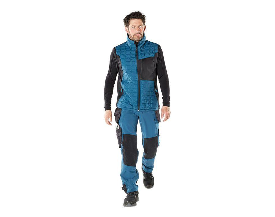 Thermoweste ADVANCED schwarzblau/schwarz