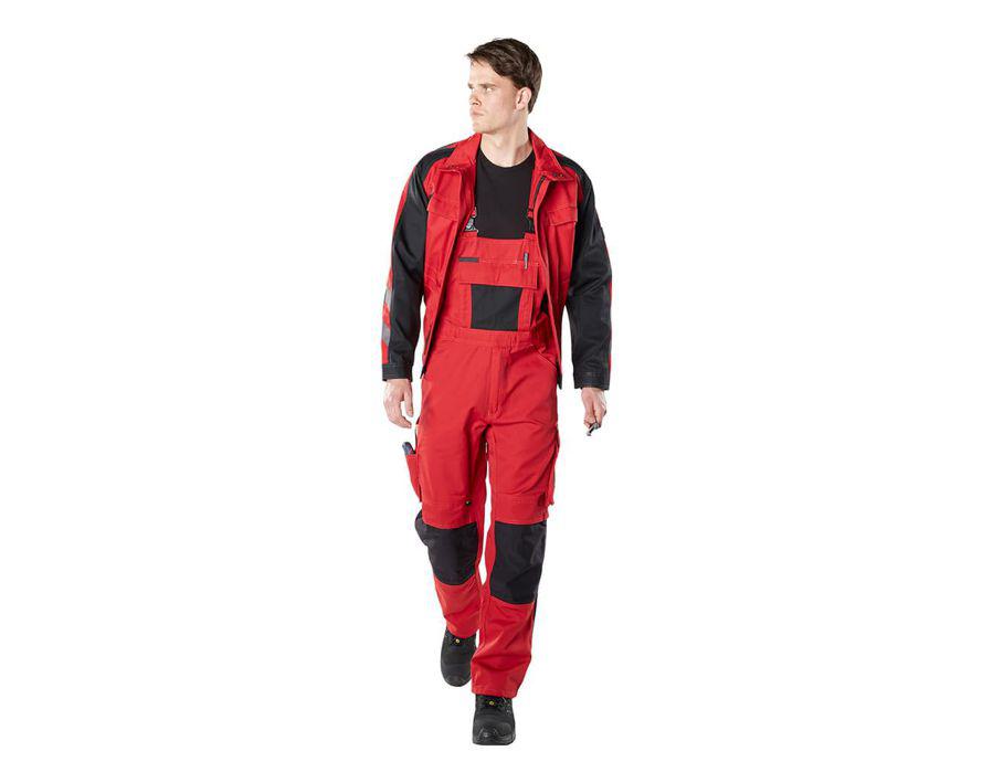 Jacke UNIQUE rot/schwarz