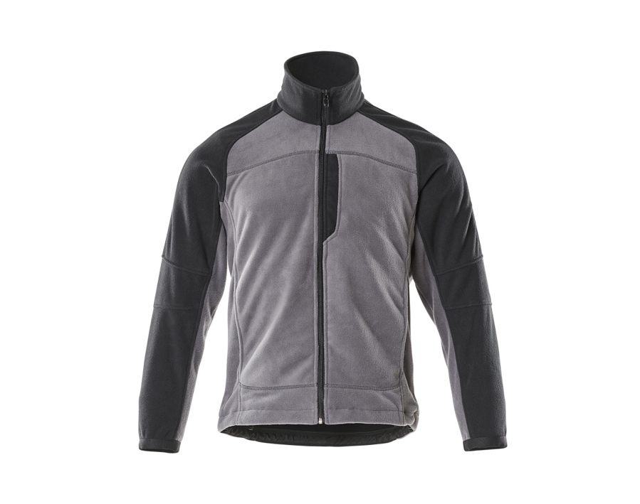 Fleecejacke IMAGE anthrazit/schwarz