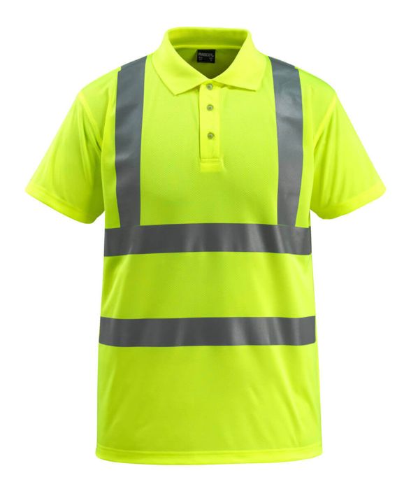 Polo-Shirt SAFE LIGHT hi-vis gelb