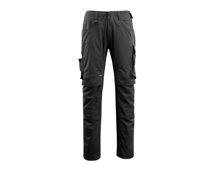 Hose mit Knietaschen UNIQUE schwarz