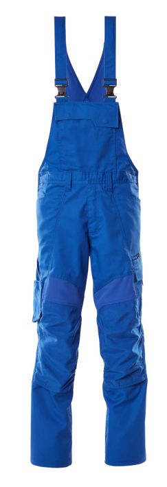 Latzhose mit Knietaschen ACCELERATE azurblau