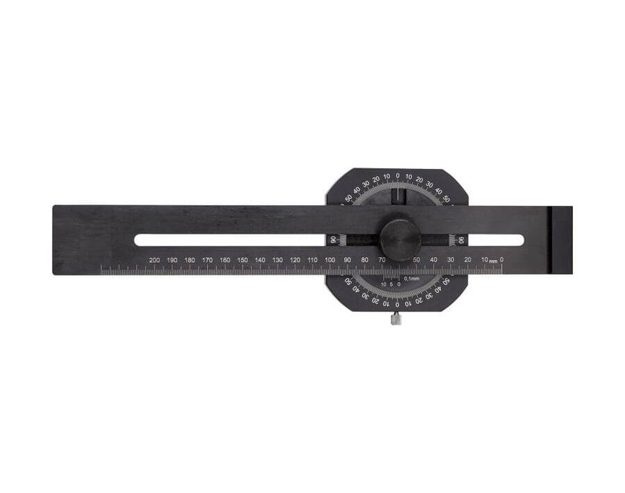 Streichmaß mit Gradmesser