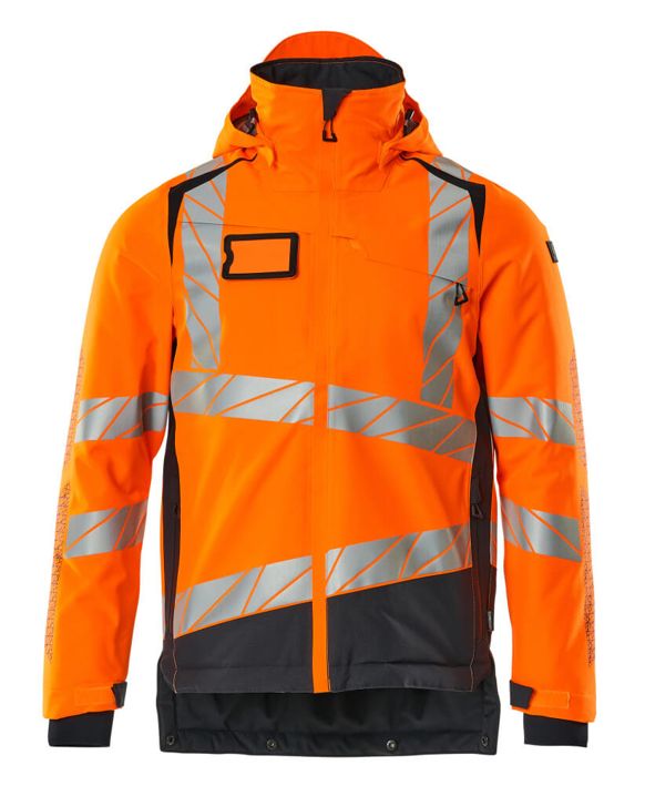 Winterjacke ACCELERATE SAFE hi-vis orange/schwarzblau