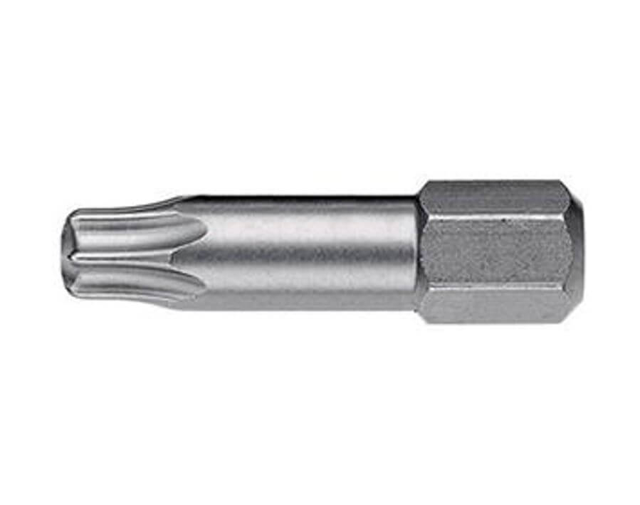Bit für Innen-TORX®-Schrauben 1/4", ähnlich DIN 3126 C 6,3, zähhart, mit Torsionsbereich