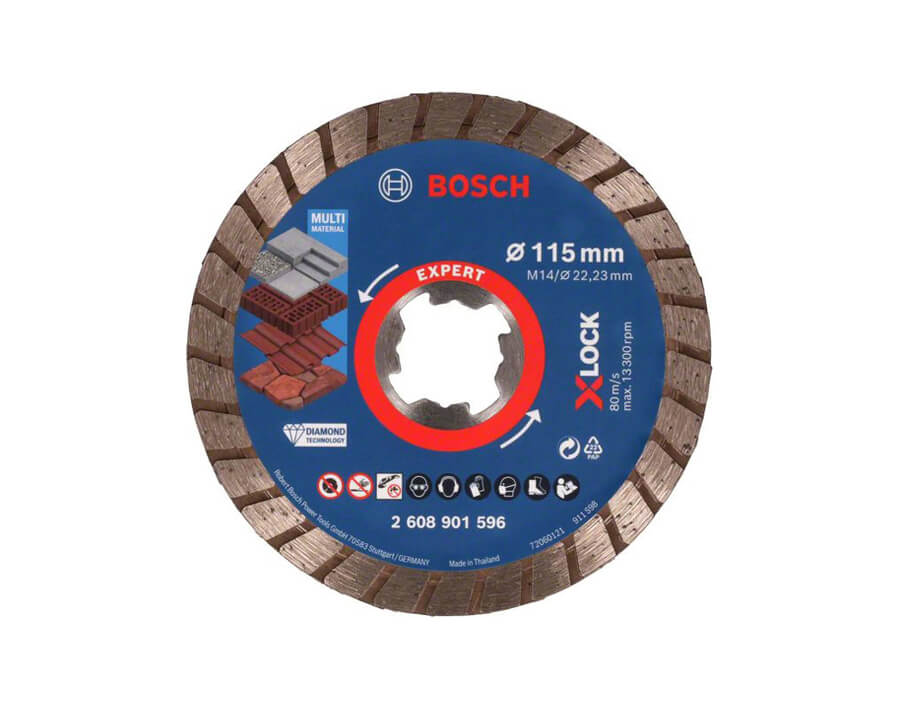 Diamanttrennscheibe Expert Multimaterial X-Lock Turbo