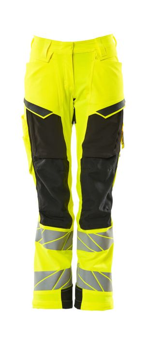 Hose mit Knietaschen ACCELERATE SAFE hi-vis gelb/schwarz