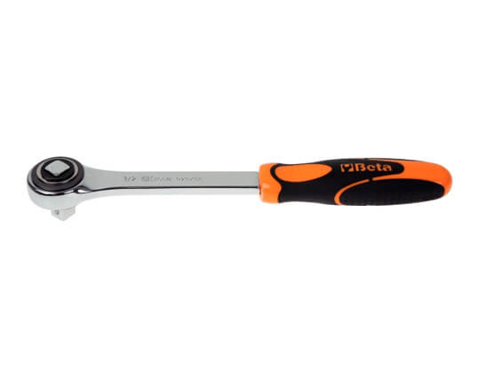 Einfachknarre mit Gleitvierkant ½", 72-zahnig  