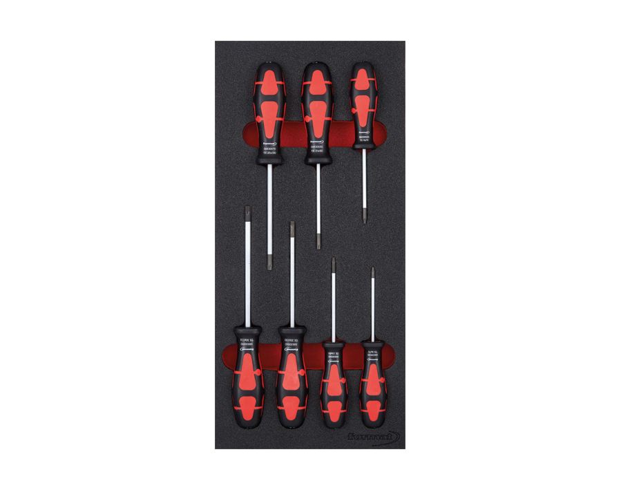 Werkzeugmodul Schraubendreher TORX®, 7-teilig, Modul 1/3