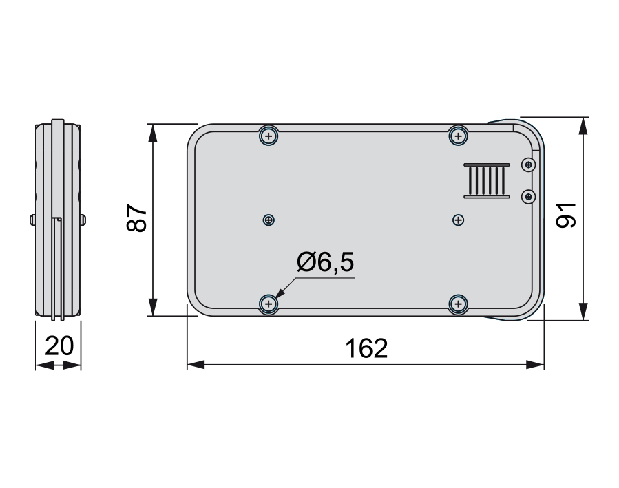 Klappenhalter Miniwinch