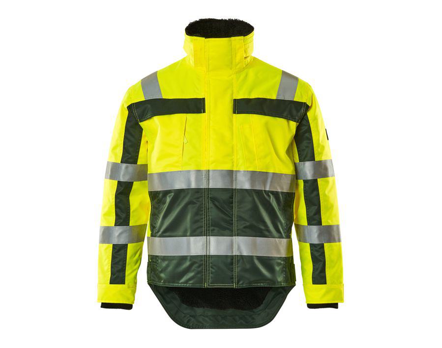 Winterjacke SAFE COMPETE hi-vis gelb/grün