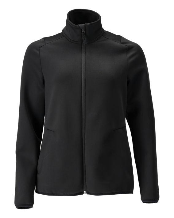 Fleecepullover mit Reißverschluss CUSTOMIZED schwarz