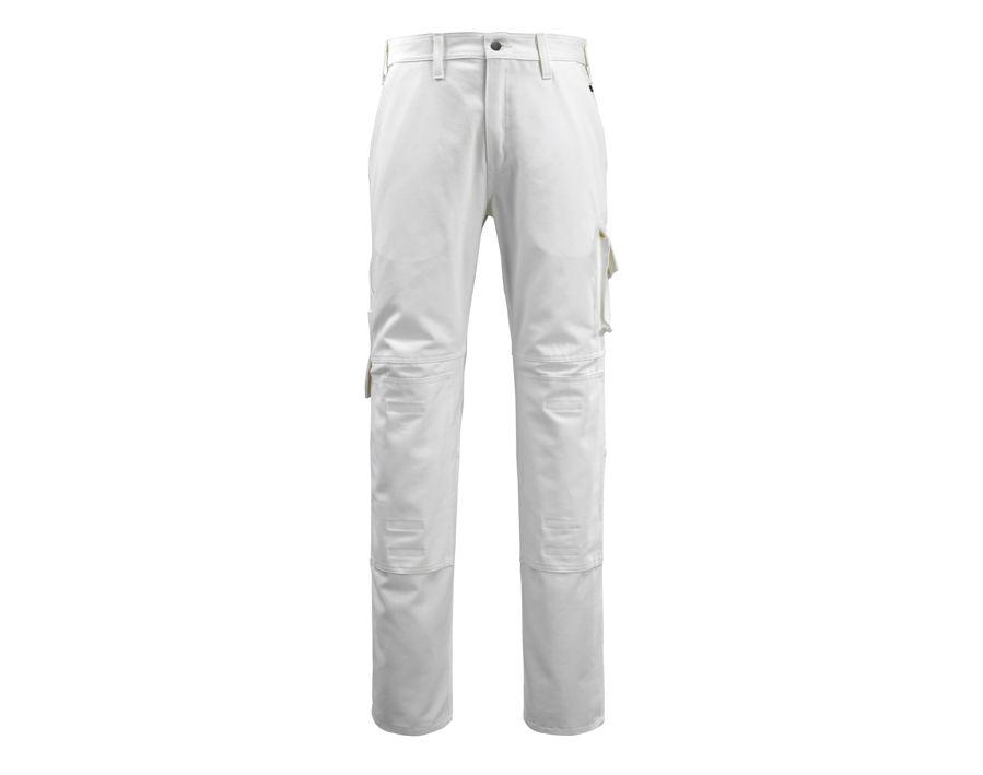 Hose mit Knietaschen WORKWEAR weiss