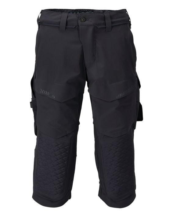 Dreiviertel-Hose mit Knietaschen CUSTOMIZED schwarzblau