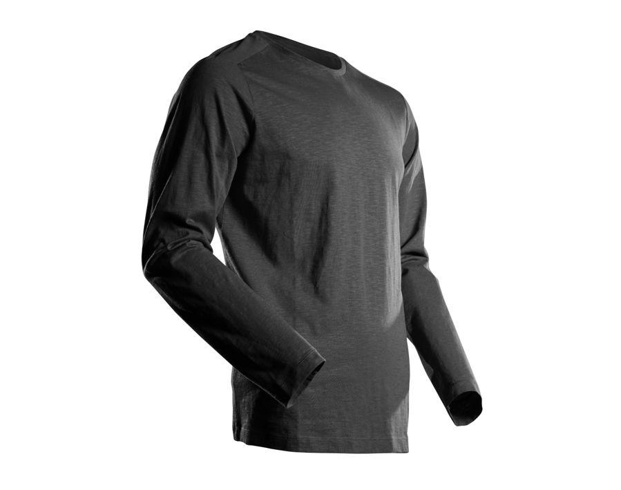 T-Shirt, Langarm CUSTOMIZED schwarz