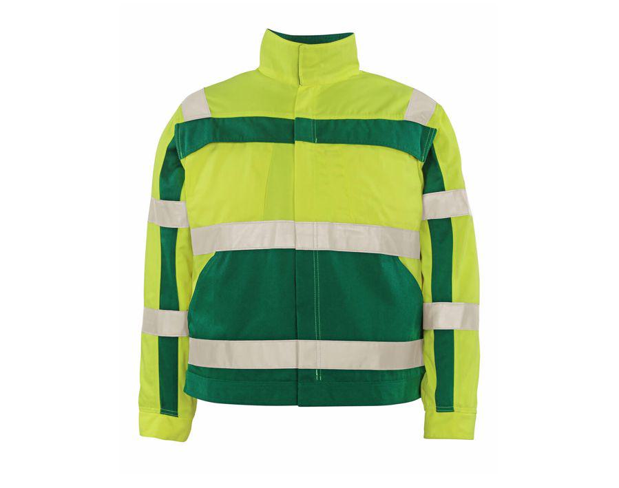Jacke SAFE COMPETE hi-vis gelb/grün