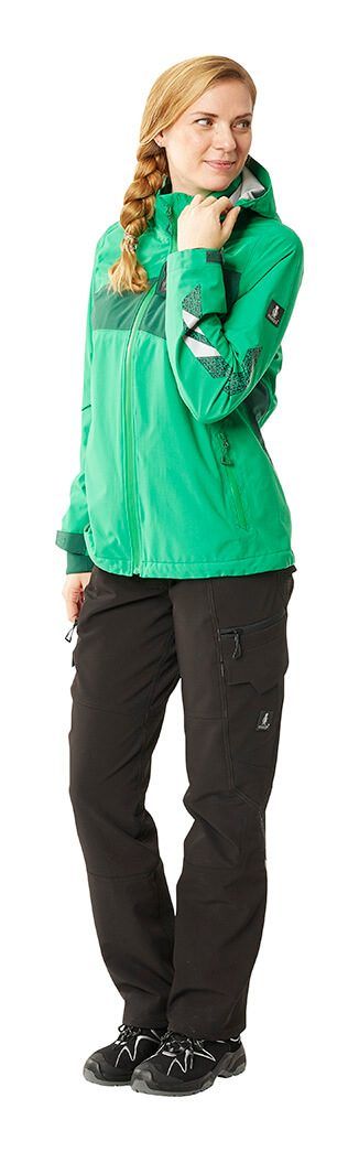 Hard Shell Jacke ACCELERATE verkehrsrot/schwarz