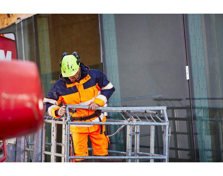 Parka SAFE IMAGE hi-vis gelb/marine