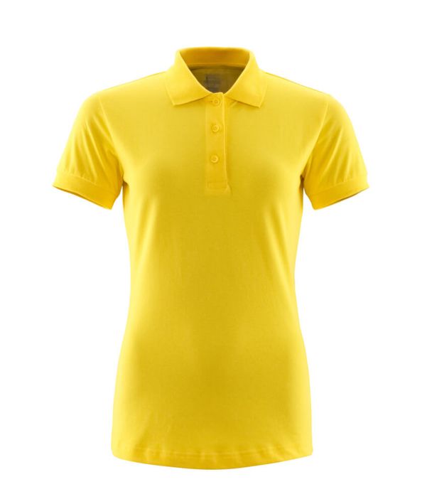 Polo-Shirt CROSSOVER sonnengelb