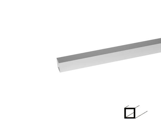 Aluminium-Vierkantrohr