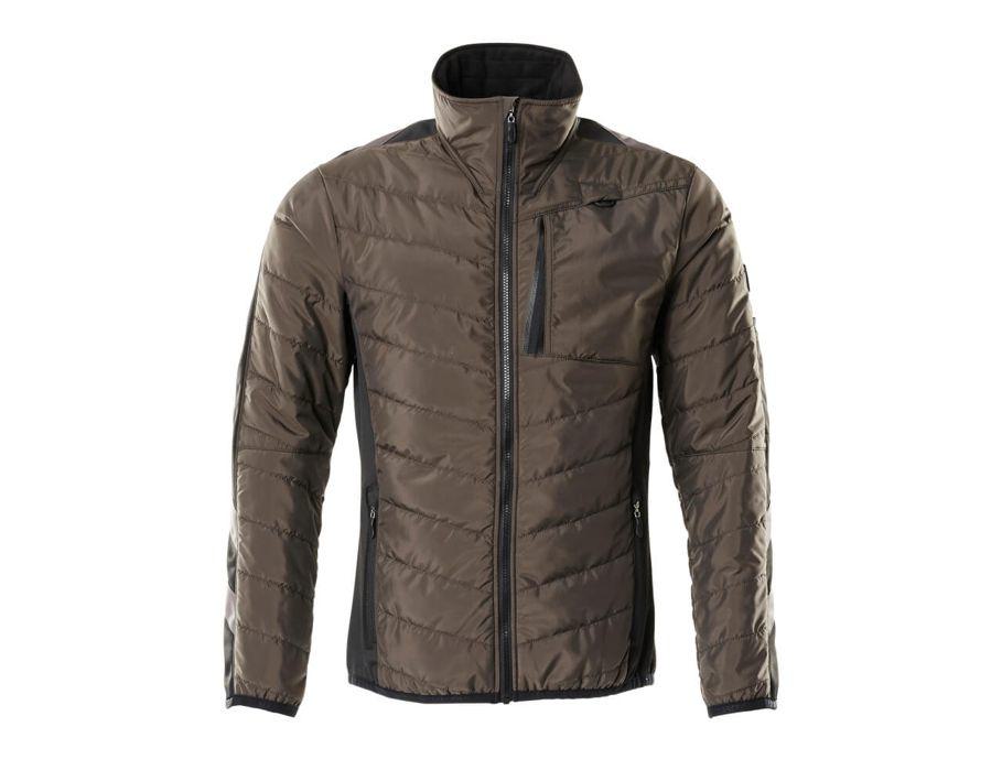 Thermojacke UNIQUE dunkelanthrazit/schwarz
