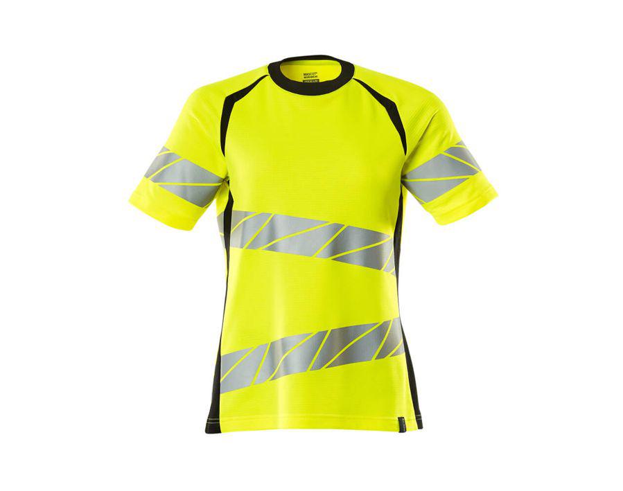 T-Shirt ACCELERATE SAFE hi-vis gelb/schwarz