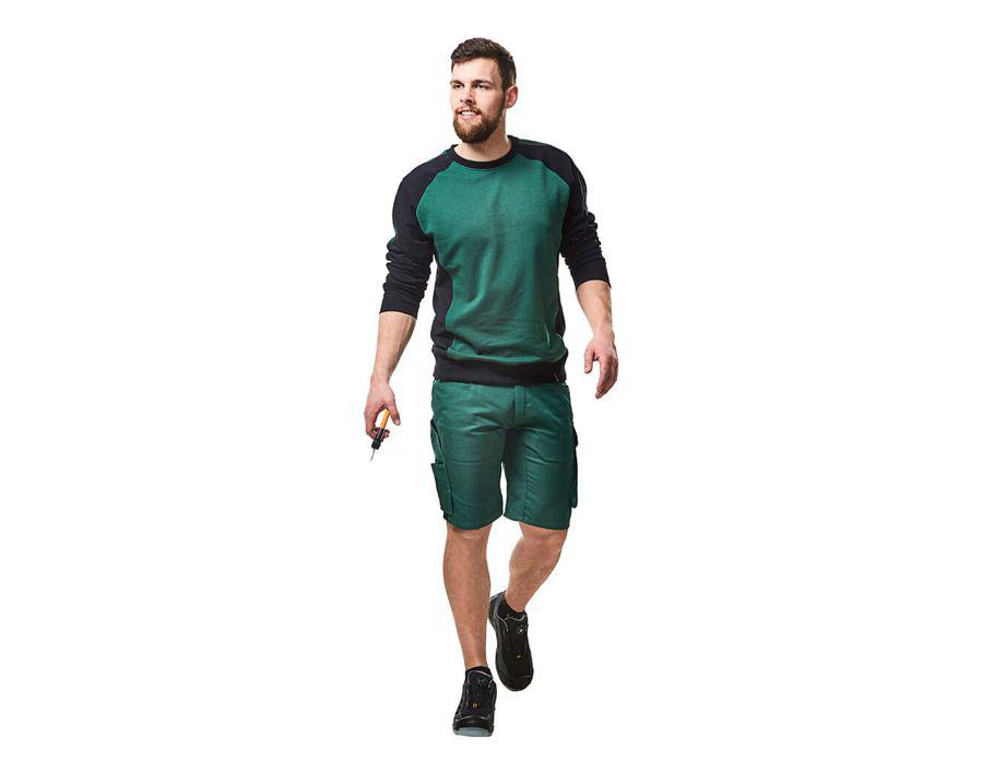 Sweatshirt UNIQUE anthrazit/schwarz