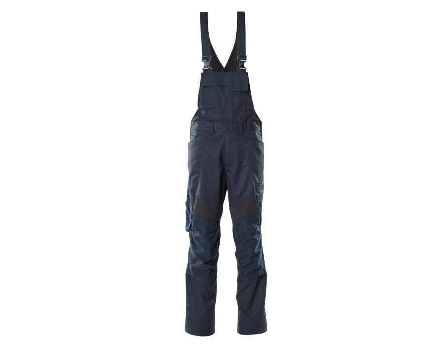 Latzhose mit Knietaschen ACCELERATE schwarzblau