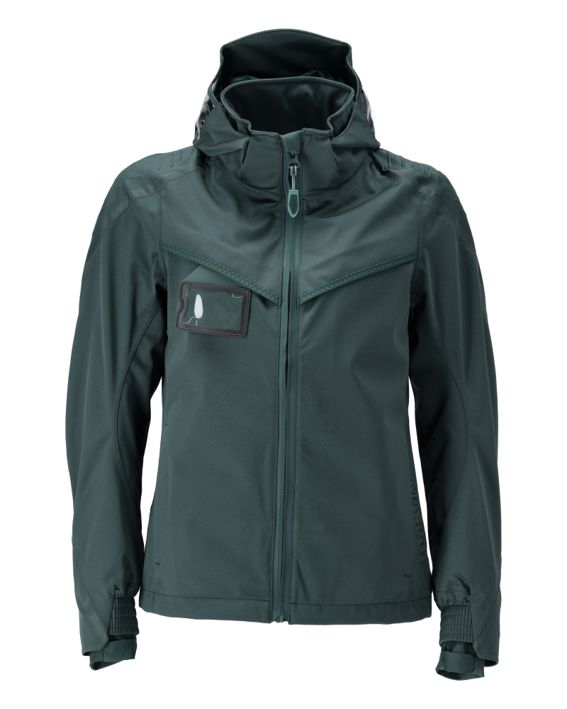 Hard Shell Jacke CUSTOMIZED waldgrün