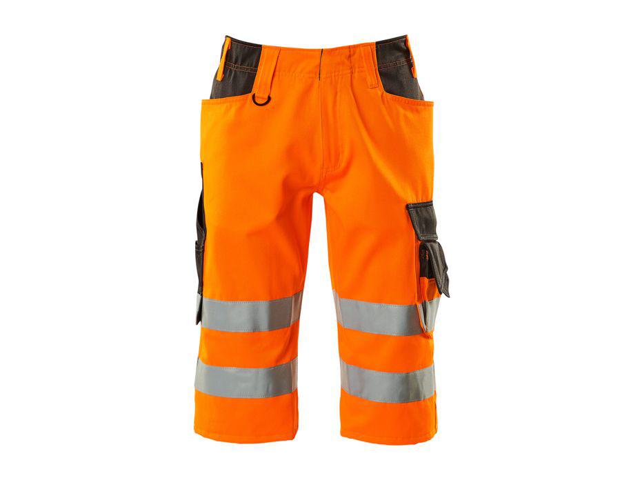 Shorts, lang SAFE SUPREME hi-vis orange/dunkelanthrazit