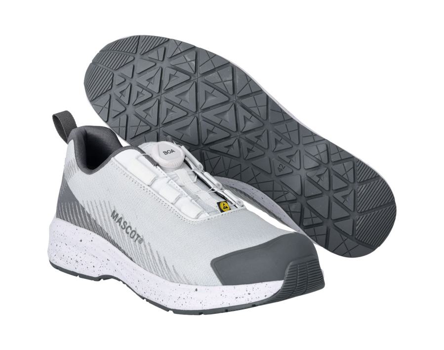 Sicherheitshalbschuh FOOTWEAR CUSTOMIZED weiss/Anthrazitgrau