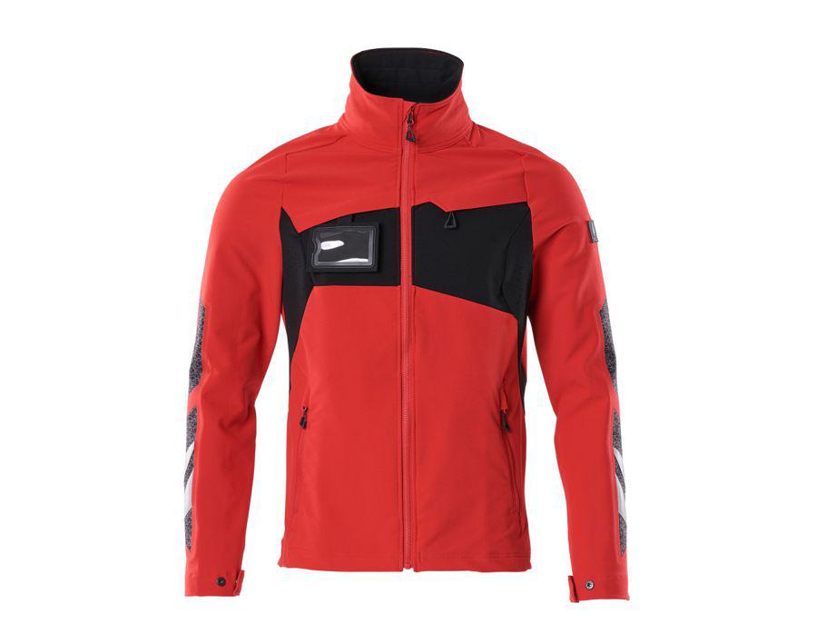 Jacke ACCELERATE verkehrsrot/schwarz