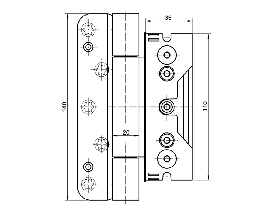 Cerniera BAKA Protect 4010 3D FD 