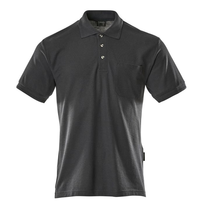Polo-Shirt mit Brusttasche CROSSOVER schwarzblau