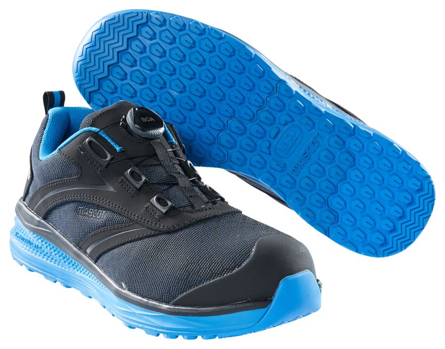 Sicherheitshalbschuh FOOTWEAR CARBON schwarz/kornblau