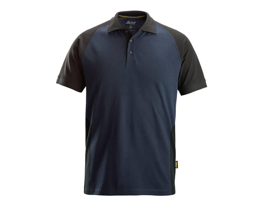Zweifarbiges Polo 