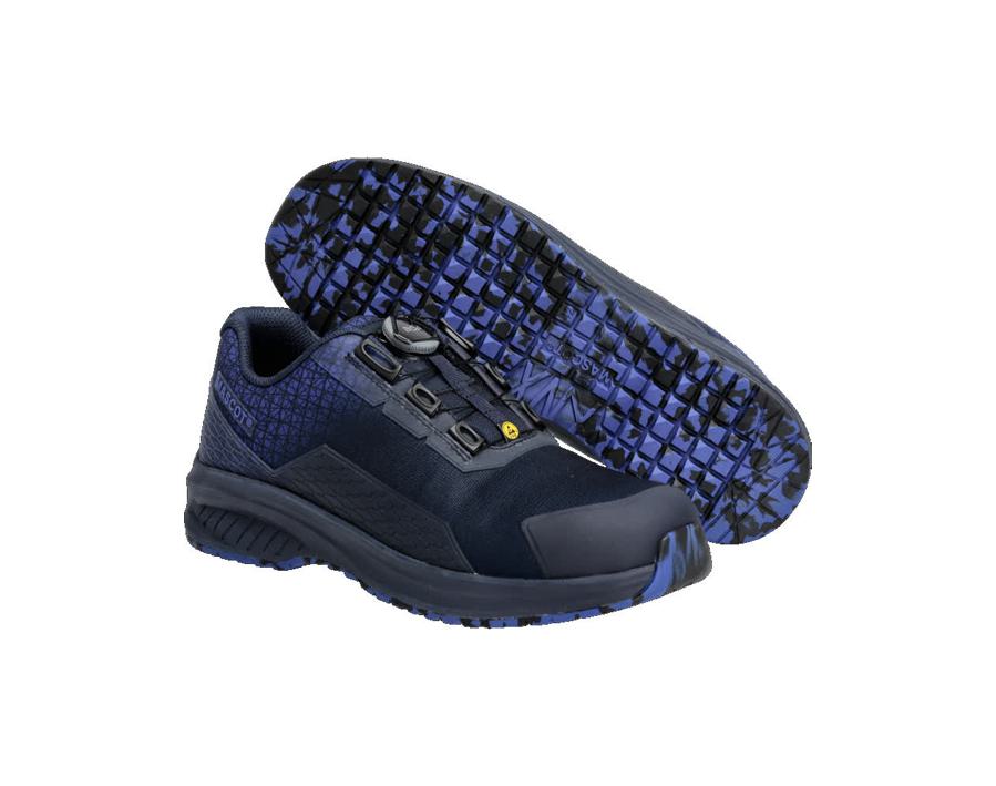 Sicherheitshalbschuh FOOTWEAR ACCELERATE schwarzblau/azurblau