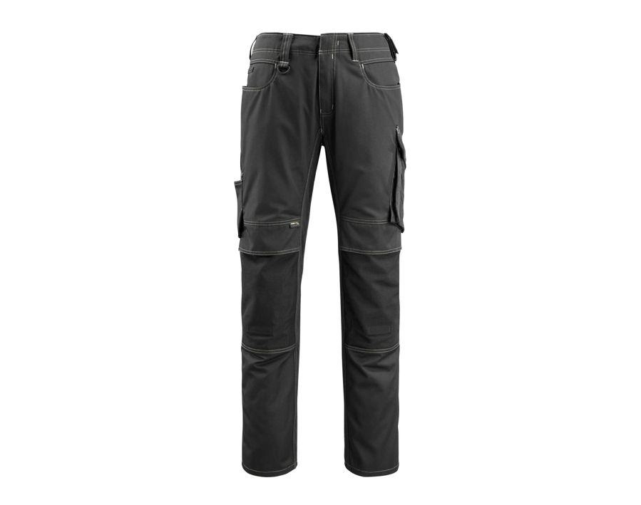 Hose mit Knietaschen UNIQUE schwarz