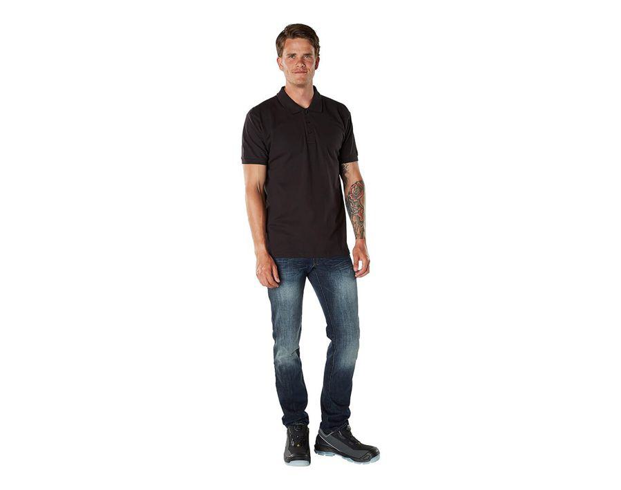 Polo-Shirt CROSSOVER schwarz