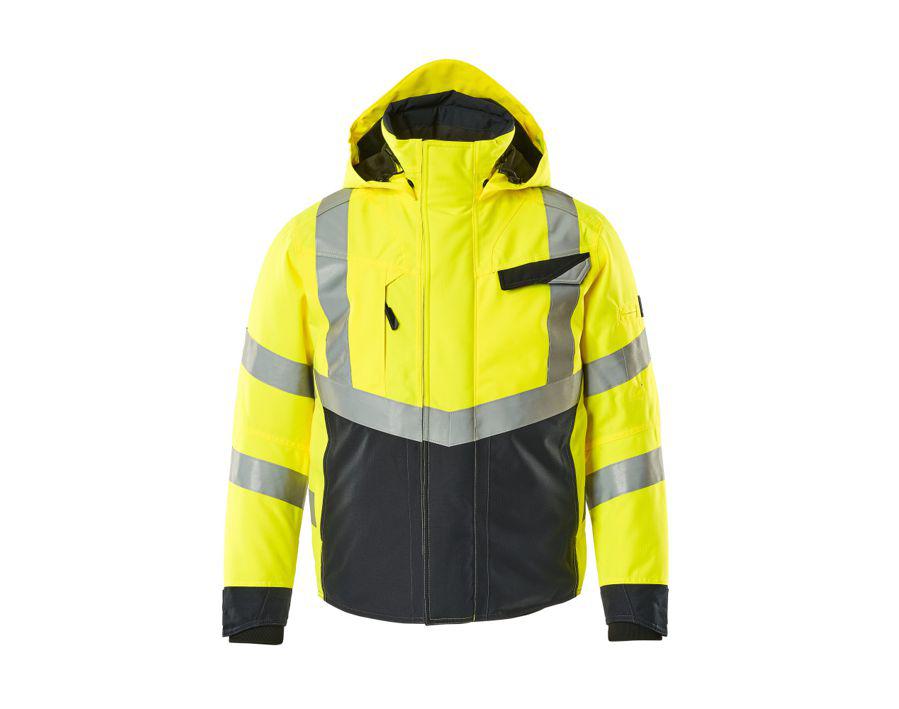 Winterjacke SAFE SUPREME hi-vis gelb/schwarzblau