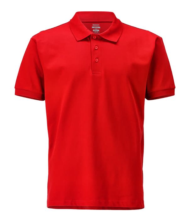 Polo-Shirt CROSSOVER verkehrsrot